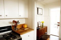 温馨靓丽的90平两居室现代厨房装修图片