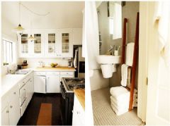 温馨靓丽的90平两居室现代厨房装修图片