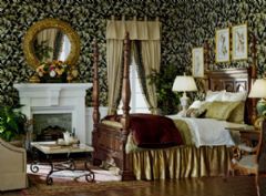 华贵的佛罗伦萨风情卧室现代卧室装修图片