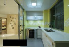 32万元打造沉稳奢华的现代居室现代厨房装修图片