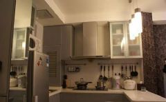 四万元打造50平巴洛克风情豪华空间欧式厨房装修图片