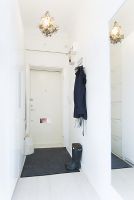 40平米蓝色活力公寓简约风格玄关装修图片
