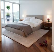 温哥华Silversea165平米现代公寓简约卧室装修图片