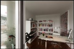 温哥华Silversea165平米现代公寓简约书房装修图片