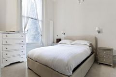 伦敦古典艺术公寓古典卧室装修图片