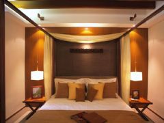 星月灣-比華利山別墅中式卧室装修图片