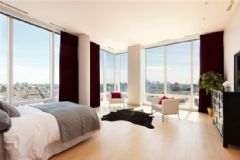 纽约顶层复式现代卧室装修图片