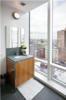 纽约顶层复式现代卫生间装修图片