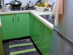 四万元打造98平舒适的韩式小家田园厨房装修图片