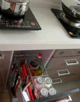 温馨舒适的50平米现代厨房装修图片
