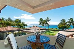 Maui岛旅游别墅混搭风格阳台装修图片