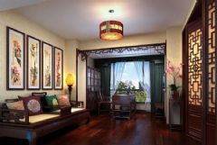 中式风格别墅中式客厅装修图片