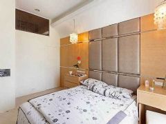 60平米现代简约房现代简约卧室装修图片