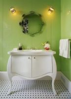 绿色清新浴室案例四现代装修图片