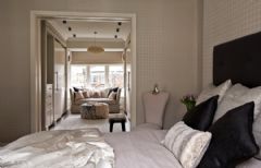 52万打造350平米简欧别墅欧式卧室装修图片