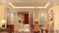 深圳欧式家装设计－宝安宏发领域家装设计欧式餐厅装修图片
