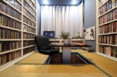 7万打造73平米现代家居现代书房装修图片