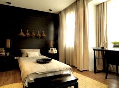 152平米中式淡雅家居中式卧室装修图片
