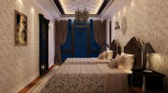 12万打造132平米欧式奢华家居欧式卧室装修图片