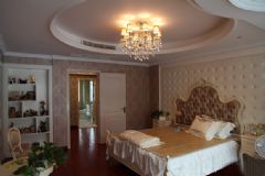 185平米美式复式豪宅欧式卧室装修图片