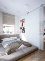 小户型卧室设计三简约卧室装修图片