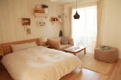 小户型空间利用现代卧室装修图片
