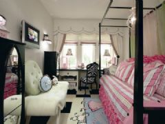 小户型空间利用现代卧室装修图片