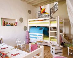 西班牙中世纪风别墅简约儿童房装修图片