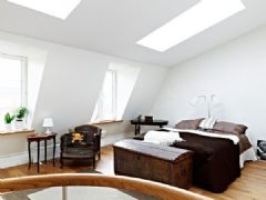 超完美北欧公寓简约卧室装修图片