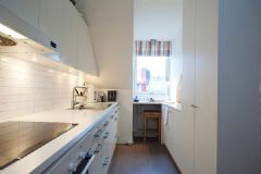 85平巴黎迷彩之家现代厨房装修图片