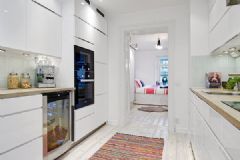 瑞士公寓设计简约厨房装修图片