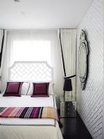 清新自然卧室风格二简约卧室装修图片