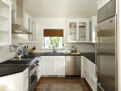 小户型开放式厨房现代厨房装修图片