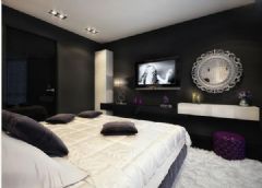 178平低调奢华公寓现代卧室装修图片