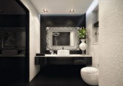 178平低调奢华公寓现代卫生间装修图片