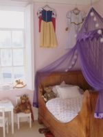 公主式卧房设计混搭儿童房装修图片