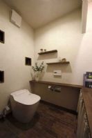 87平米日式家居简约卫生间装修图片