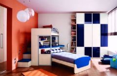 男孩特色儿童房设计二现代儿童房装修图片