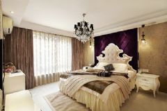 105平古典复式奢华居古典卧室装修图片