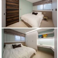 120平米中小户型完美设计简约卧室装修图片