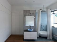 创意浴室设计案例现代卫生间装修图片