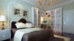 19万装修150平欧式美家欧式卧室装修图片
