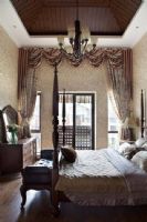 中式复古雅居中式卧室装修图片