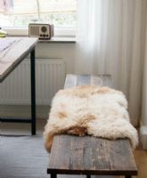 羊皮质地毯装饰完美的荷兰家居设计欧式装修图片
