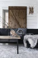 羊皮质地毯装饰完美的荷兰家居设计欧式装修图片