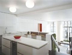 迷人复式公寓设计简约厨房装修图片