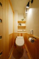 55平米mini日式风格两居室简约卫生间装修图片