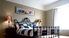 简约休闲 中式风格中式卧室装修图片