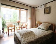 老中青三代230平米舒适中国风中式卧室装修图片