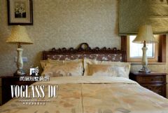 美式乡村风格欧式卧室装修图片